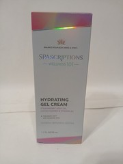 Spascriptions Wellness 101 Hydrating Gel Cream 1.7 Fl Oz In Sealed Box Seed Oil