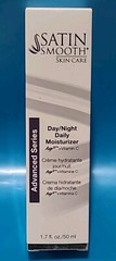( 1 ) SATIN SMOOTH • Skin Care DAY / NIGHT MOISTURIZER Lotion 1.7 fl oz – 30 mL