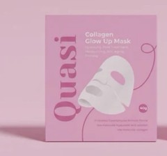 Quasi Collagen Glow Up Mask Sheet Collagen Firming Brightening Face 40g