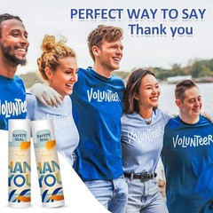 60 Pack Appreciation Gifts Bulk Employee Thank You Lip Balms for Volunteer…
