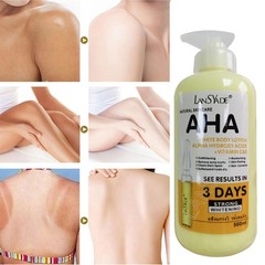 AHA Strong Brightening Body Cream Hydroxy Acid Vitamin C Whitening 500ml USA
