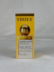 Truly Golden Glaze Luxury Body Oil Vanilla Scent Vegan Clean 3.1 fl oz