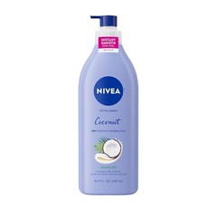 NIVEA Oil Infused Lotion Coconut and Monoi Oil Body Lotion for Women, 16.9 Fl Oz