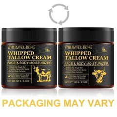 Crema Humectante De Cebo De Res Miel 119g Para La Cara y La Piel Sevo Cevo Sebo