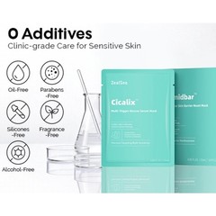 ZealSea Cicalix Rescue Serum Sheet Masks 10 Pack Hydrating & Soothing