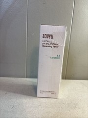 Acwell Licorice pH Balancing Cleansing Toner 150ml Hydrates and Brightens **NIB*