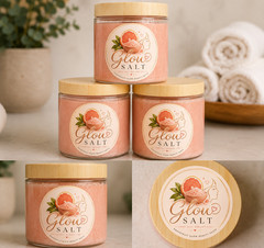 Glow Salt Oasis™ Citrus Mineral Facial Scrub