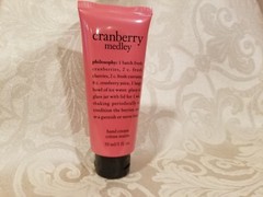 PHILOSOPHY CRANBERRY MEDLEY HAND CREAM LOT OF 3