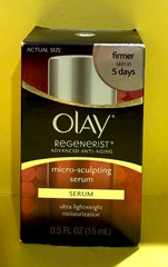 Olay Regenerist Micro-Sculpting Serum Ultra Lightweight Moisturizer no date
