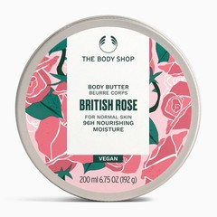 The Body Shop British Rose Body Butter Normal Skin Vegan 200ml
