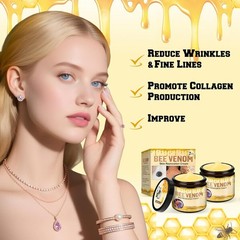 2PCS Bee Venom Skin Restoration Cream, Bee Venom Skin Treatment Cream, Effective