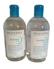 2x Bioderma Hydrabio H2O Moisturizing Micellar Water 16.9 oz. Exp 1/28