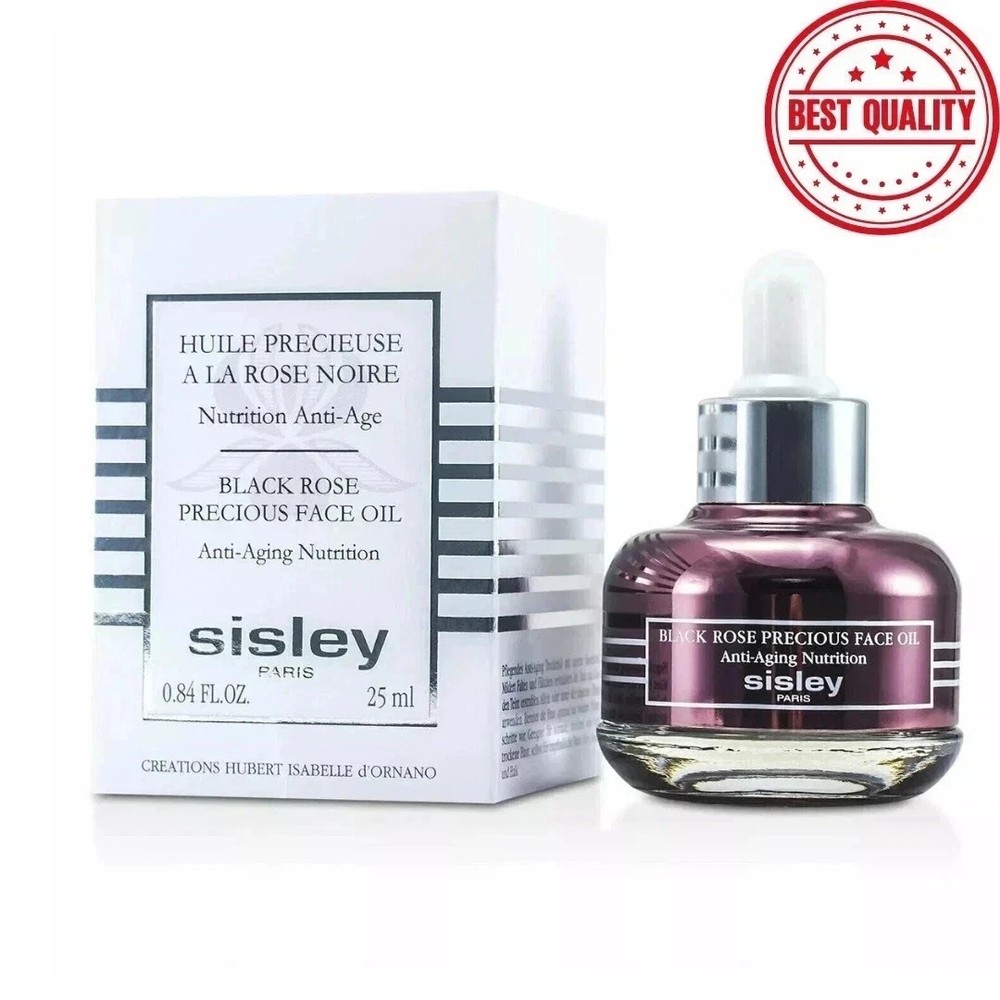 Sisley Black Rose Precious Face Oil Anti-Aging Nutrition 25ml New Sealed