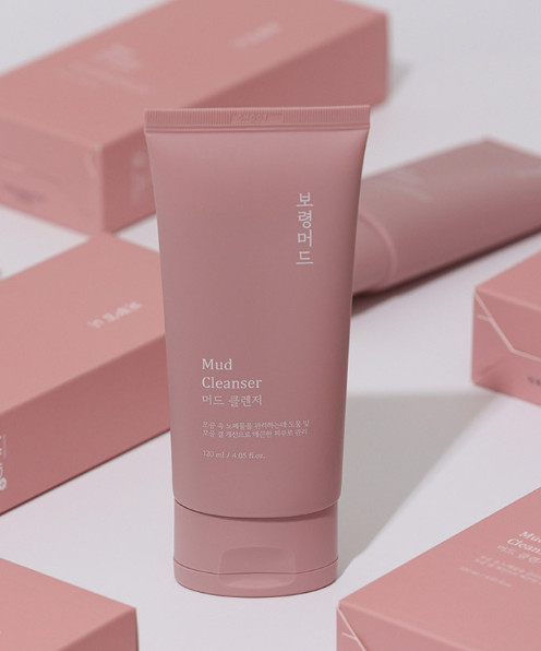 K-Beauty Boryeong Mud Foam Cleanser 120ml Deep Cleansing Pore Sebum Control