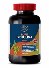 Pure Spirulina – Vitamin B12 – Blue Green Alage – Anti Inflammation – 1 Bottle