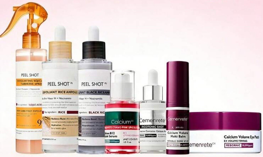 Dr.Melaxin Peel Shot Exfoliant Kojic-tumeric, White/Black Rice Bundle Set
