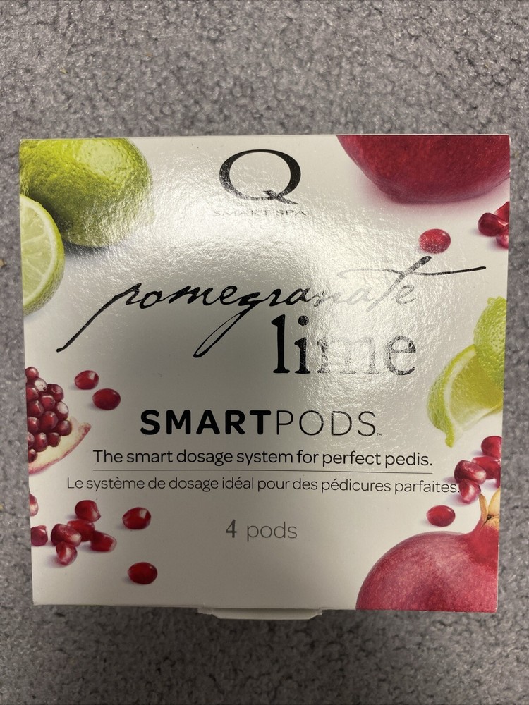 2 Pack – QTICA Smart Spa SMART PODS – Pomegranate lime – 4 Pods Each