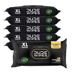 Shea BUTTer Flushable – Extra-Large Adult Wet – 6 Pack (288 Count) – Infused …