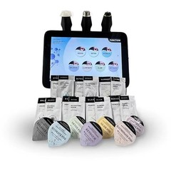 Facial SPA CO2 Bubble Oxygen Beauty Machines & Skin Bright Gel Exfoliat Pods Kit
