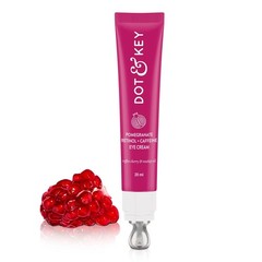 Dot & Key Pomegranate Retinol + Caffeine Eye Cream | Smoothens Fine Line 20gm
