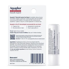 Aquaphor Lip Repair Stick with Coconut Oil – 3 Pack, 0.17 OZ Each
