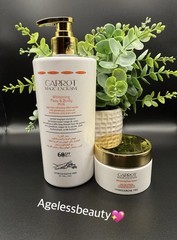 Carrot Magic Exclusive Whitening Body Milk Lotion & Face Cream 2pcs Set 60SPF