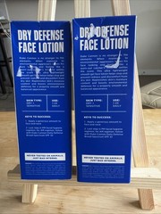 Lot of 2 – Duke Cannon Supply Co. Dry Defense Face Lotion 3 oz