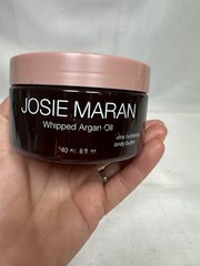 Josie Maran Whipped Argan Oil Body Butter BERGAMOT ROSE 8oz / 240ml. NWOB
