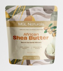 100% Pure Raw African Shea Butter 10 lb – Unrefined Moisturizer for Skin & Hair,