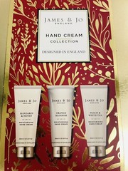 JAMES & JO ENGLAND HAND CREAM COLLECTION IN TIN. See Description For Details