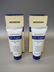 LOT OF 2 OC8 OC Eight Anti Shine Mattifying & Adult Acne Treatment Gel 20G E