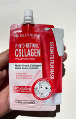 3X Rojukiss Phyto Retinol Collagen Wrapping Cream to Film Mask 10g.