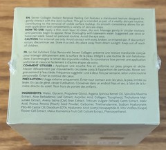 Secret Collagen Age Defying Apple & Grape Stem Cell Radiant Renewal Facial Peel