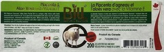 Bill Natural Sources Lamb Placenta & Aloe Vera Facial Oil 200 Gelcaps