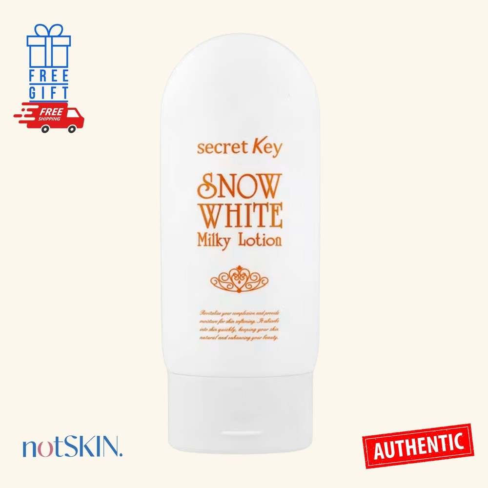 SECRET KEY Snow White Milky Lotion (120ml) | Brightening & Hydrating Body Lotion