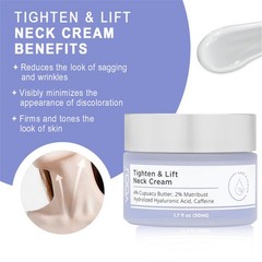 goPure Tighten Lift Neck Firming Moisturizer Cream Visible Chest AntiAging 1.7oz