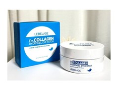 LEBELAGE Dr.COLLAGEN HYDROGEL EYE PATCH 90g/ 60 sheet. Solution for Tired Eyes