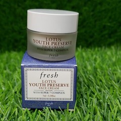 FRESH Lotus Youth Preserve FACE CREAM w/Super 7 Complex – TRAVEL SZ – 7ml/.24 oz