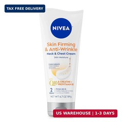 NIVEA Neck & Chest Firming Anti Wrinkle Cream with Q10, 6.7 Oz