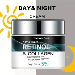 Day And Night Retinol & Collagen Moisturizer Face Cream W Hyaluronic Acid 2.0oz