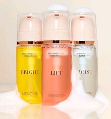 Menokin 30 seconds quick bubble 3p set / 3.21fl Oz (no wash, no sheet) K-beauty