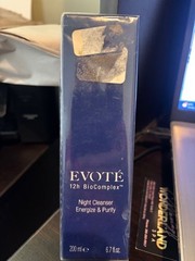 NEW SEALED EVOTE 12H BIOCOMPLEX NIGHT CLEANSER ENERGIZE & PURIFY 6.7oz NIB