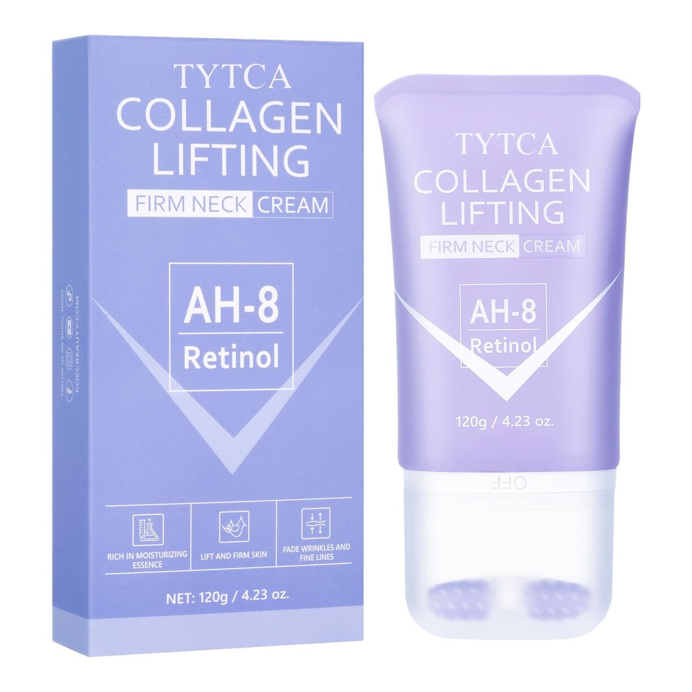 TYTCA Newly Upgraded AH-8 Firming Neck Cream With 4.23 Ounce (Pack of 1)