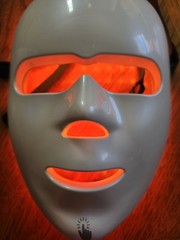 LED Light Therapy red Mask for Acne and Wrinkle Reduction Multicolor Skin Care