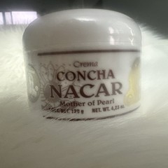 New Concha Nacar Cream 4.23 oz Crema Gizeh 120g Sealed
