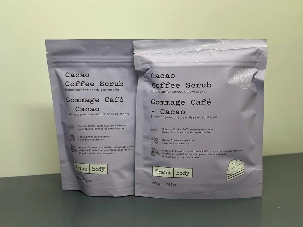 2x Frank Body Cacao Coffee Scrub Gommage Cafe Exfoliator 7.05oz 200g each
