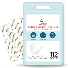 Acne Pimple Patches Hydrocolloid Facial Stickers 4 Sizes 112 Ct Made in Korea