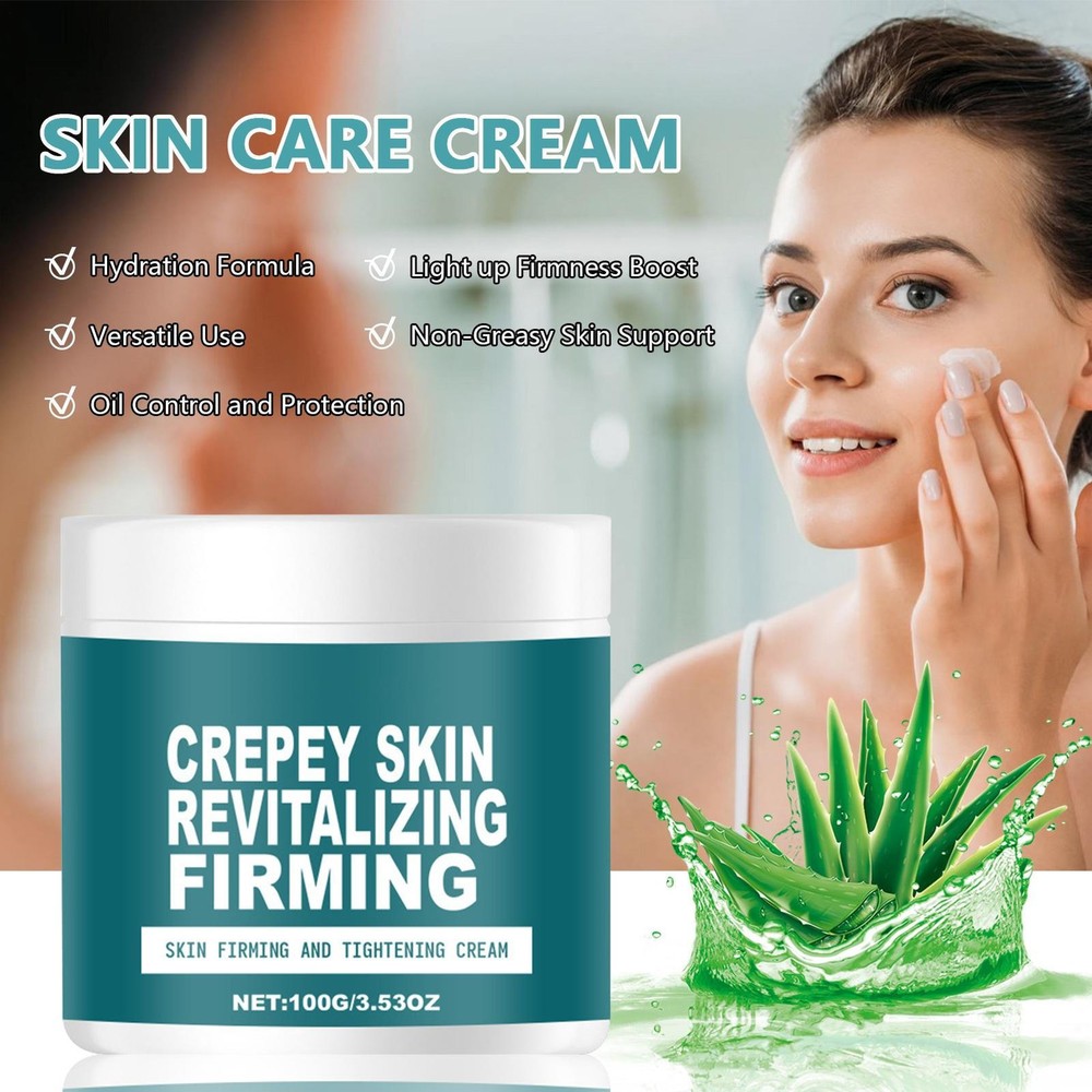 Firming Crepe Skin Cream Treeactiv Crepey Skin Repair Treatment 3.53Oz-