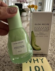 GLOW RECIPE Avocado Ceramide Recovery Serum 1oz/30mL FULL SZ SEALED BOX $45