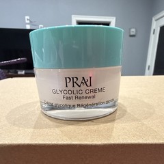 PRAI Glycolic Creme Fast Renewal Glycolic Acid Face Moisturizer Cream 1.7